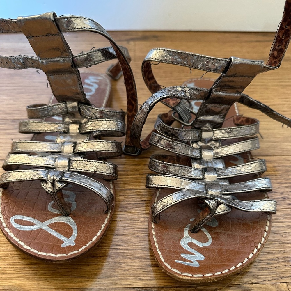 Sam Edelman Gilda Gladiator Sandals Size 6